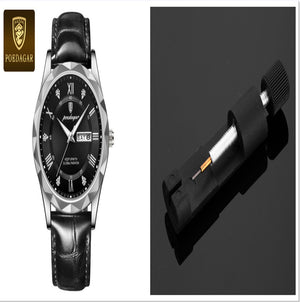 Leather Belt Men's Luxury Fashion Quartz Wrist Watch