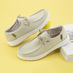 Plus-size Men's Loafer Canvas Casual Shoes