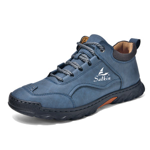 Comfortable Flat Lace-up Casual Shoes For Hiking