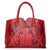 Peony Flower Handbag Fashion Embossed Ladies Handbag