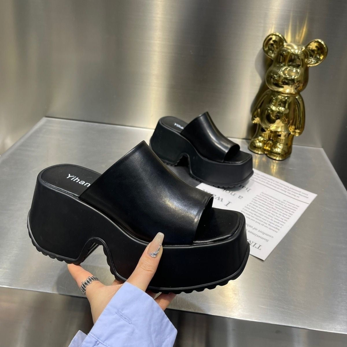 Platform Slippers Women's Summer Outerwear