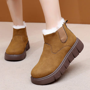 Shoes Women 2025 Winter New Ladies Fleece Lined Thick