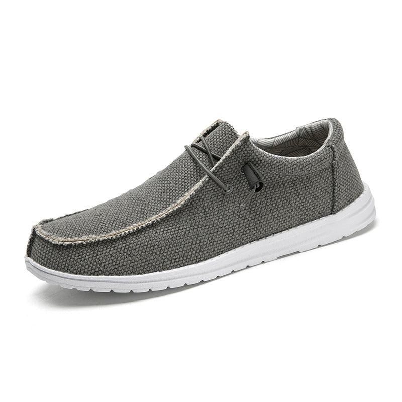 Plus-size Men's Loafer Canvas Casual Shoes