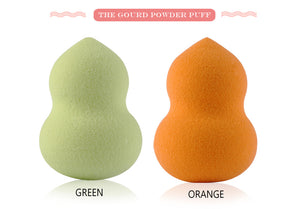 Cross-border Hot Selling 10 Mini Foam Large Powder Puff Non-latex Sponge Beauty Tools