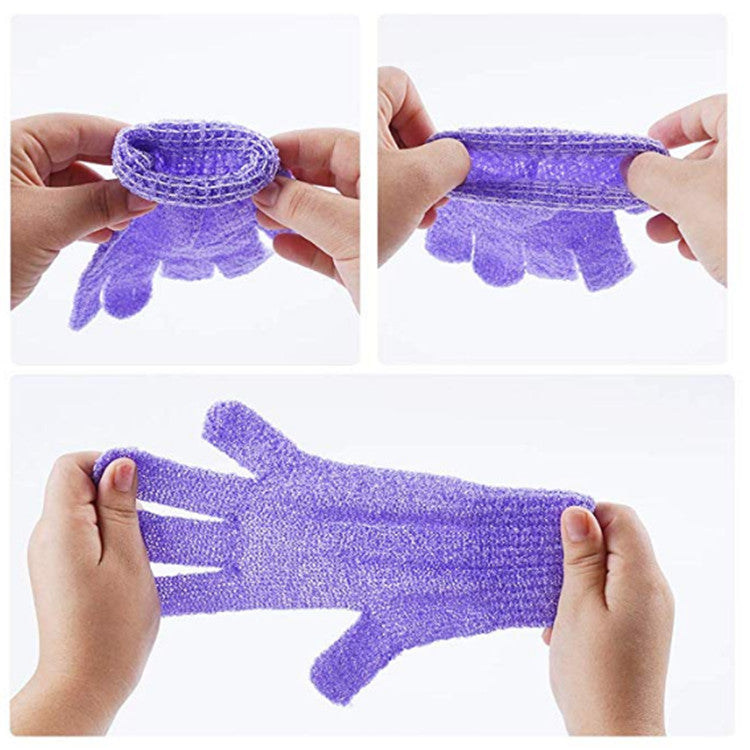 Bath Gloves Powerful Double Sided Exfoliating Bath Towel