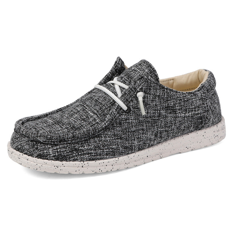 Plus-size Men's Loafer Canvas Casual Shoes