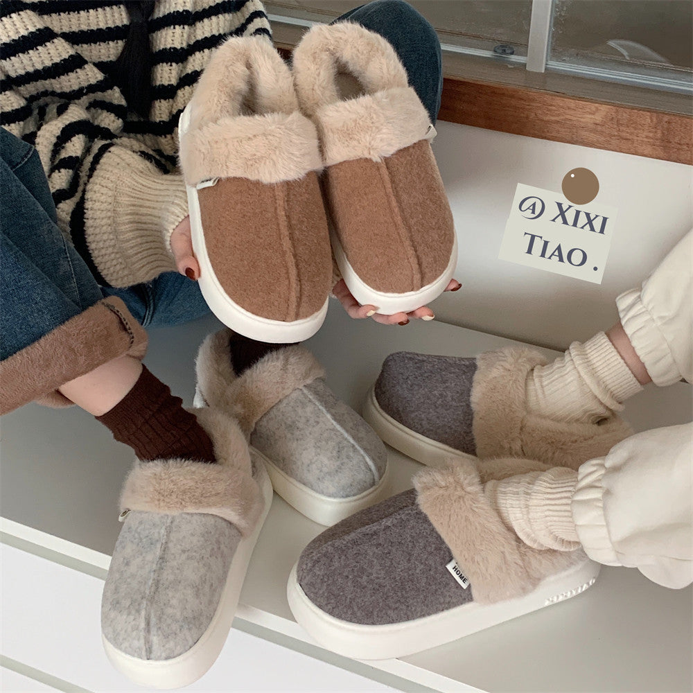 Couple Plush Casual Fashion Outerwear