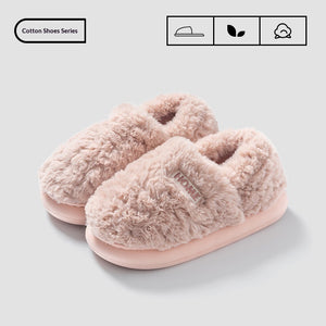 Indoor Home Warm And Anti-slip Cotton Slippers For Men