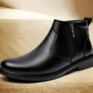 Men's Cowhide Leather Martin Boots