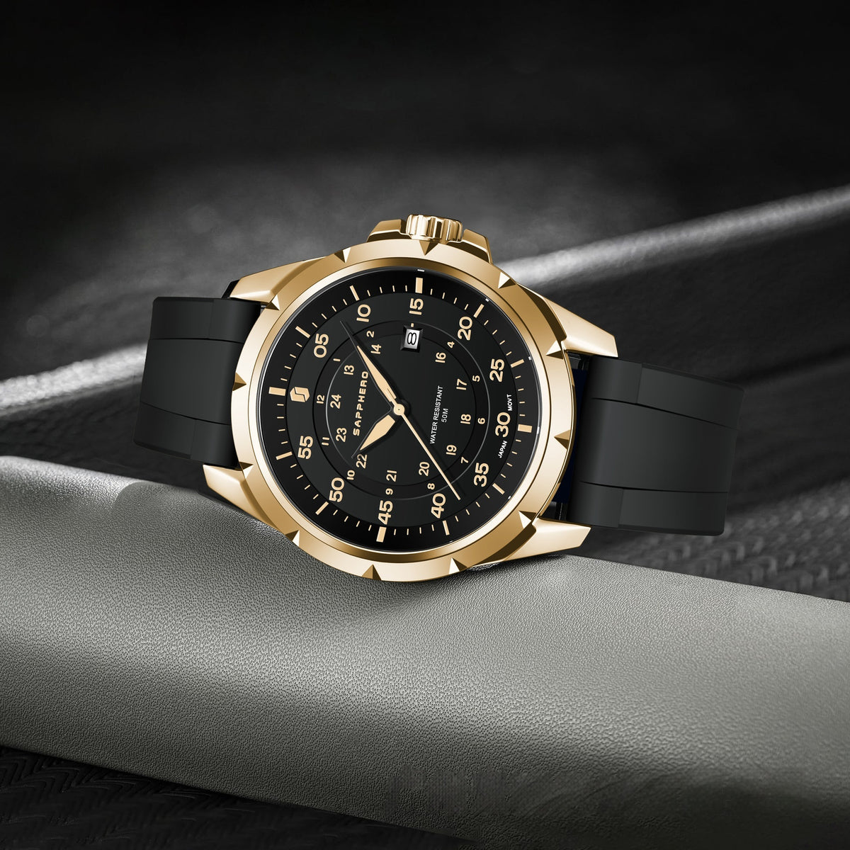 Youth Student Quartz Exam Watch Men's Silicone Waterproof 520 Gift For Boyfriend